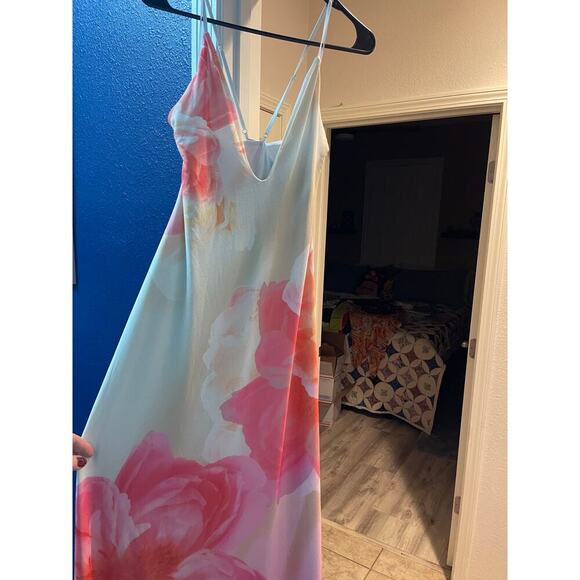 AFRM Romy Floral Mesh Maxi Slipdress - Picture 6 of 6